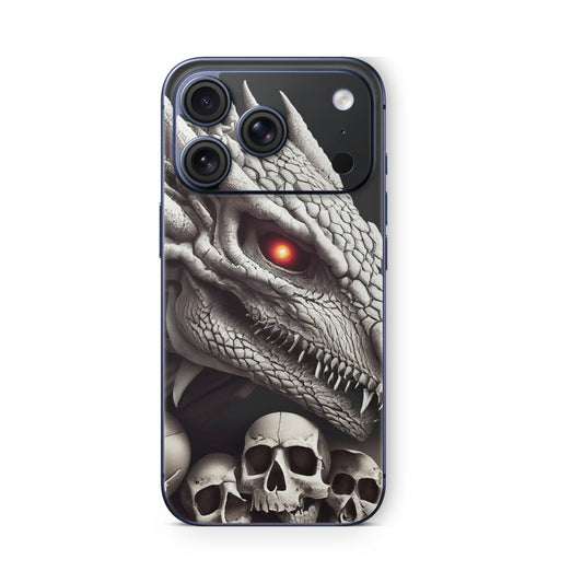 iPhone 17 Pro Max Skin Vinyl Schutzfolie Cover Aufkleber Dragonskull Aufkleber Skins4u