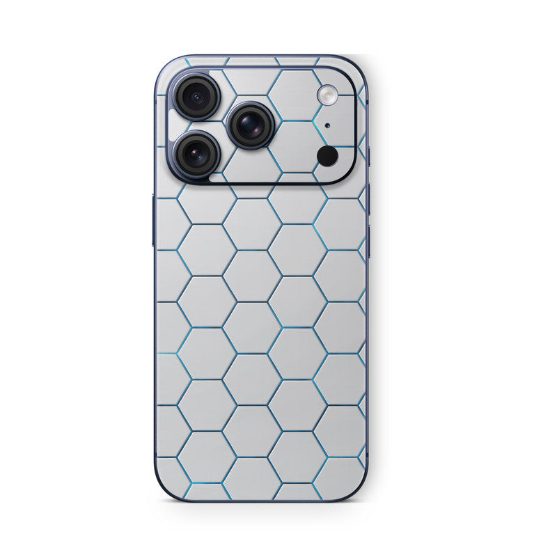 iPhone 17 Pro Skin Vinyl Schutzfolie Cover Aufkleber Exo-Light-Blue Aufkleber Skins4u