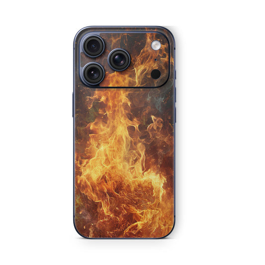 iPhone 17 Pro Skin Vinyl Schutzfolie Cover Aufkleber Feuer Aufkleber Skins4u
