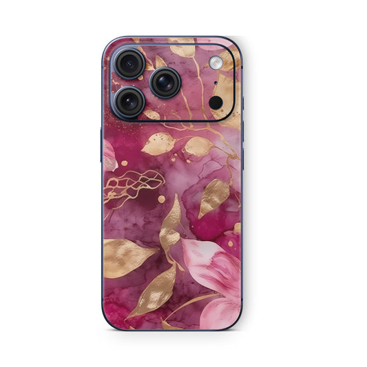 iPhone 17 Pro Skin Vinyl Schutzfolie Cover Aufkleber Flower-Power Aufkleber Skins4u