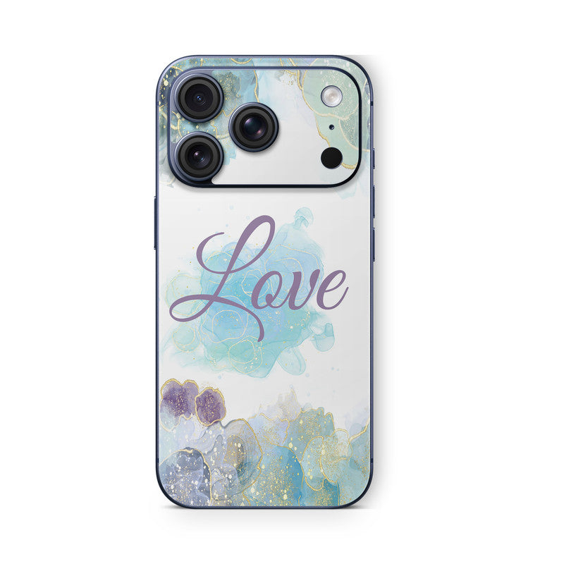 iPhone 17 Pro Max Skin Vinyl Schutzfolie Cover Aufkleber Glitter-Love Aufkleber Skins4u