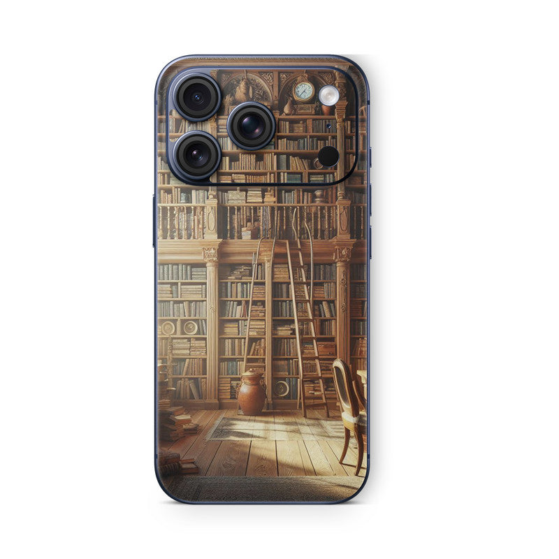 iPhone 17 Pro Max Skin Vinyl Schutzfolie Cover Aufkleber Library Aufkleber Skins4u
