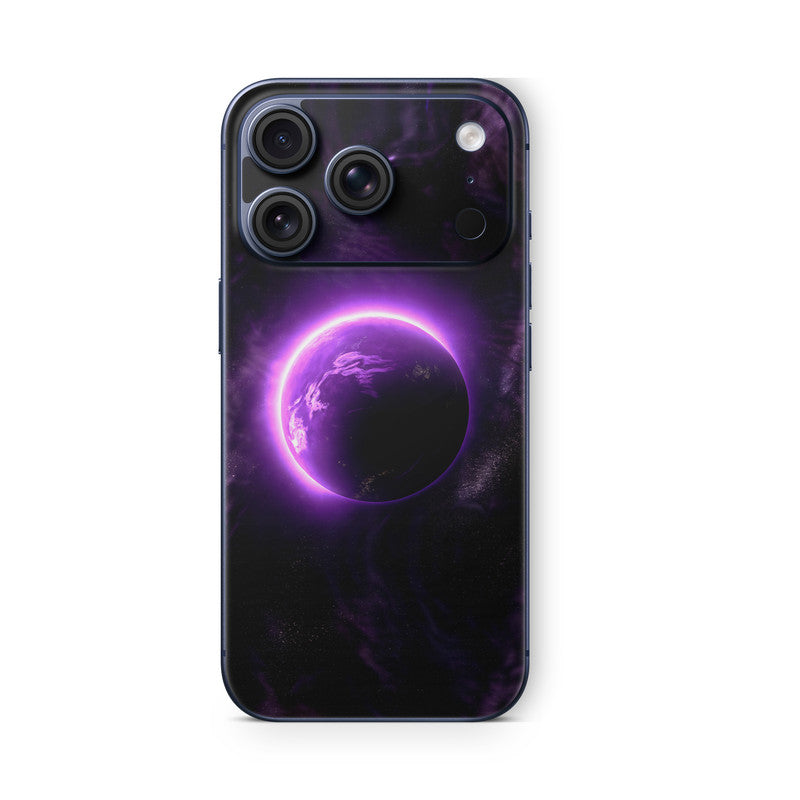 iPhone 17 Pro Max Skin Vinyl Schutzfolie Cover Aufkleber Purple-Space Aufkleber Skins4u