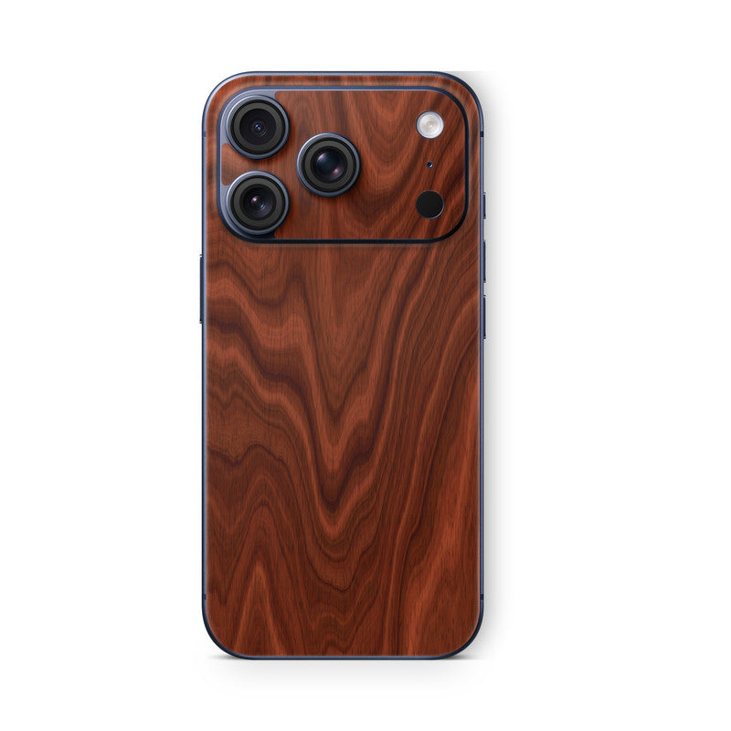 iPhone 17 Pro Skin Vinyl Schutzfolie Cover Aufkleber Rosenholz Aufkleber Skins4u