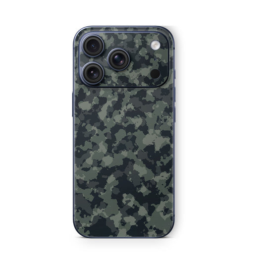 iPhone 17 Pro Skin Vinyl Schutzfolie Cover Aufkleber Shadow-Camo-green Aufkleber Skins4u