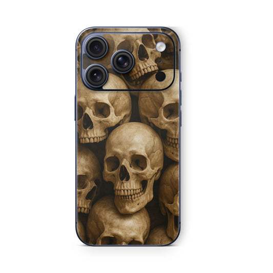 iPhone 17 Pro Skin Vinyl Schutzfolie Cover Aufkleber Skulls-Lite2 Aufkleber Skins4u