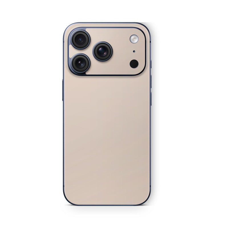 iPhone 17 Pro Skin Vinyl Schutzfolie Cover Aufkleber Solid-State-Cream Aufkleber Skins4u