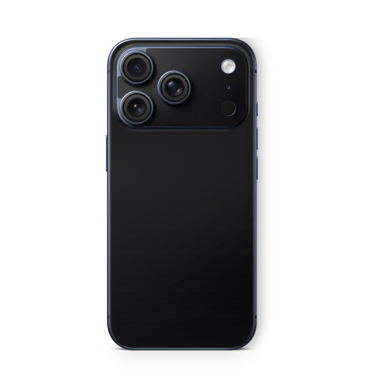iPhone 17 Pro Max Skin Vinyl Schutzfolie Cover Aufkleber Solid-State-Schwarz Aufkleber Skins4u