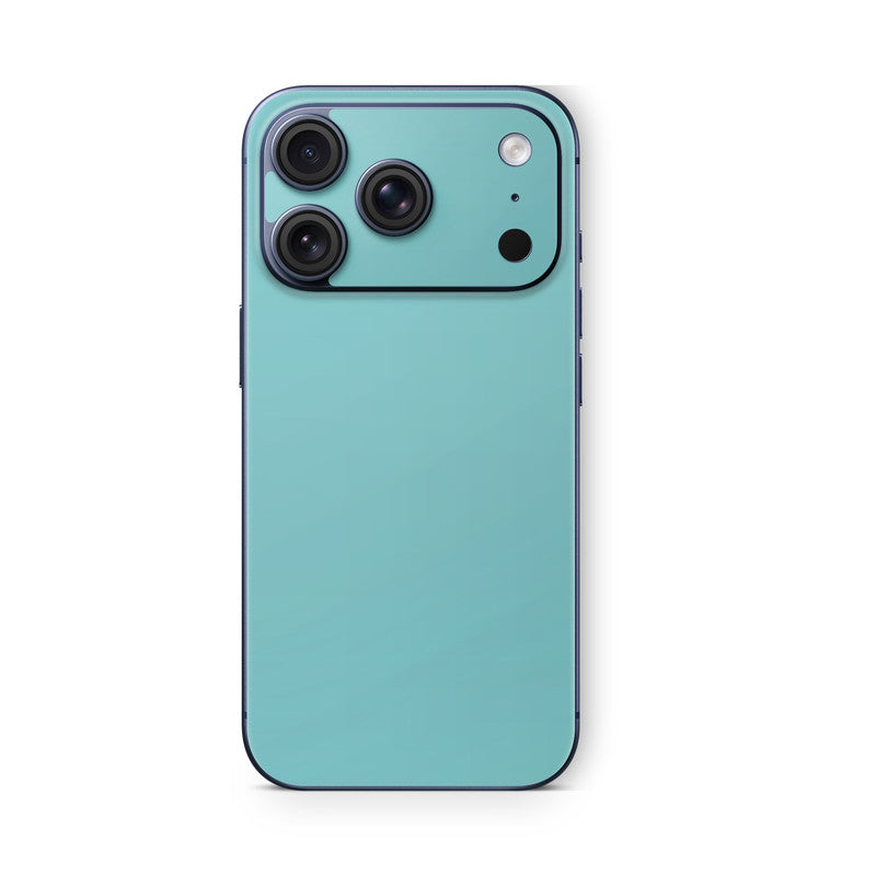 iPhone 17 Pro Skin Vinyl Schutzfolie Cover Aufkleber Solid-State-Turkis Aufkleber Skins4u