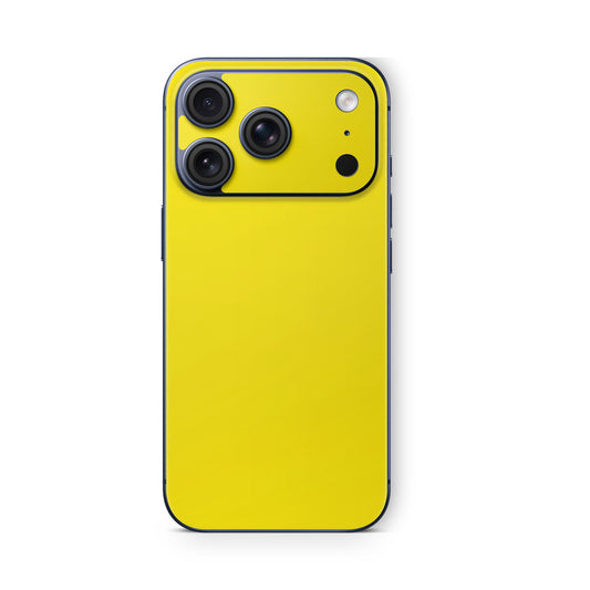 iPhone 17 Pro Skin Vinyl Schutzfolie Cover Aufkleber Solid-State-gelb Aufkleber Skins4u
