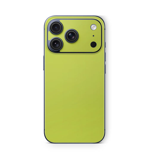 iPhone 17 Pro Max Skin Vinyl Schutzfolie Cover Aufkleber Solid-State-lime Aufkleber Skins4u