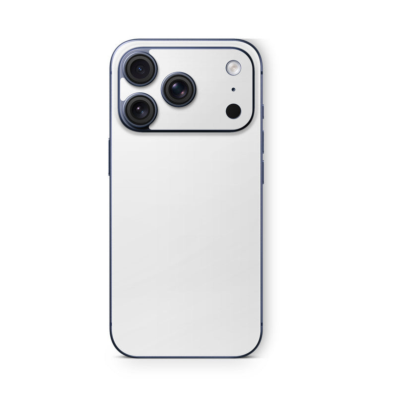iPhone 17 Pro Skin Vinyl Schutzfolie Cover Aufkleber Solid-State-weiss Aufkleber Skins4u