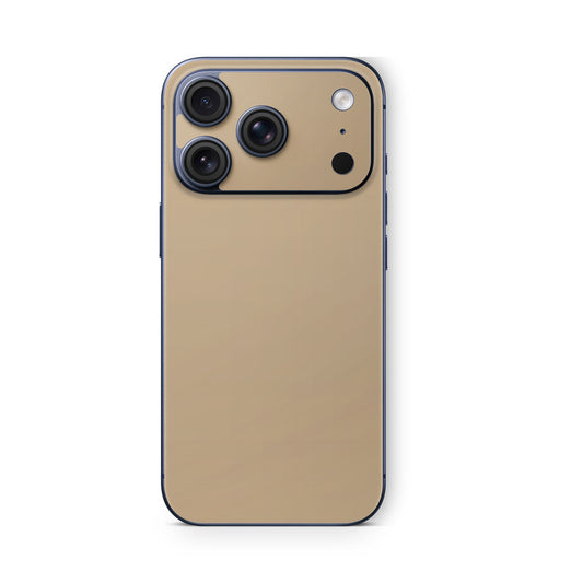 iPhone 17 Pro Max Skin Vinyl Schutzfolie Cover Aufkleber Solid-State-wheat Aufkleber Skins4u