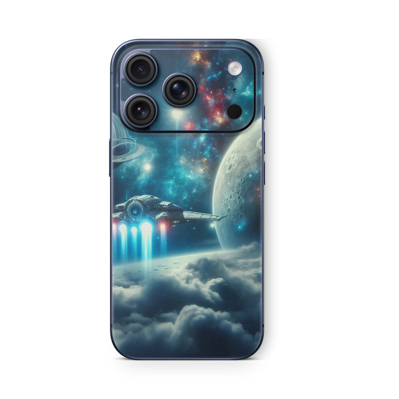 iPhone 17 Pro Skin Vinyl Schutzfolie Cover Aufkleber Spaceship Aufkleber Skins4u
