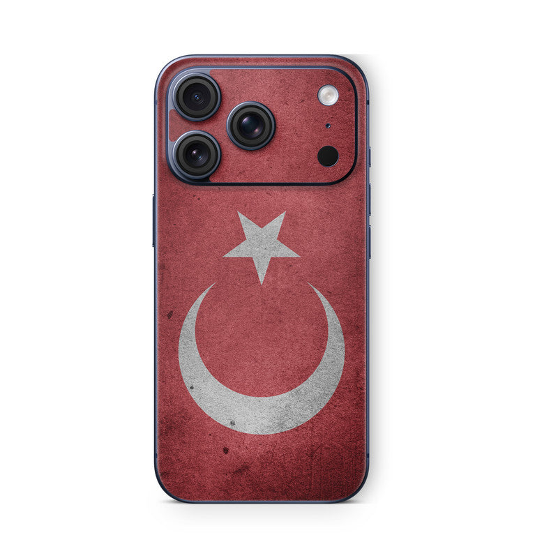 iPhone 17 Pro Skin Vinyl Schutzfolie Cover Aufkleber Turkei-Vinatge Aufkleber Skins4u
