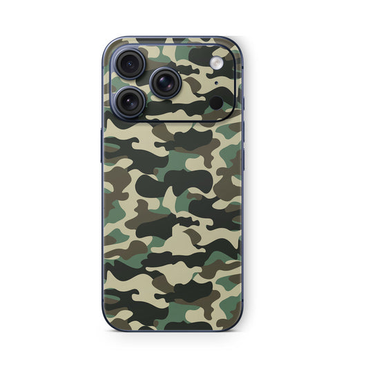iPhone 17 Pro Skin Vinyl Schutzfolie Cover Aufkleber Wood-Camo Aufkleber Skins4u