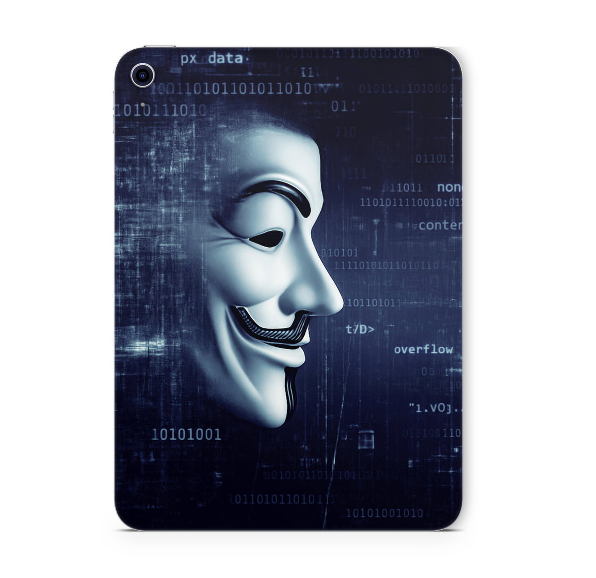 iPad Air Skin Schutzfolie Aufkleber Vinyl Skins Anonymous Aufkleber Skins4u