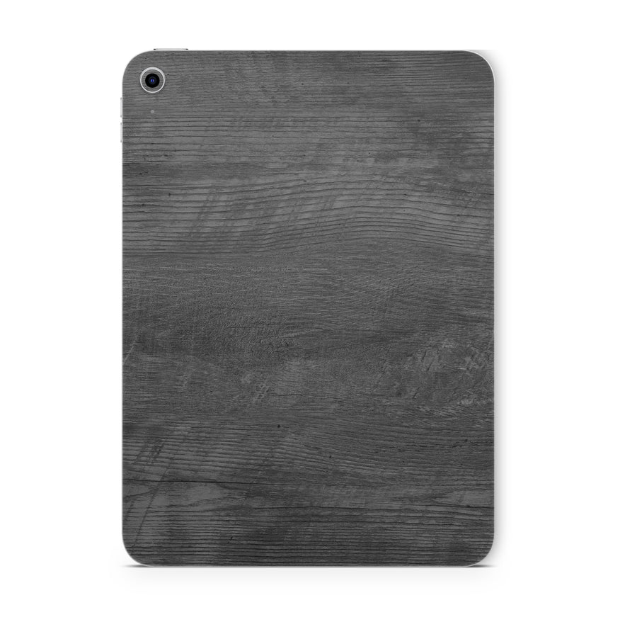 iPad Mini Skin Schutzfolie Aufkleber Vinyl Skins Black Woodgrain Aufkleber Skins4u