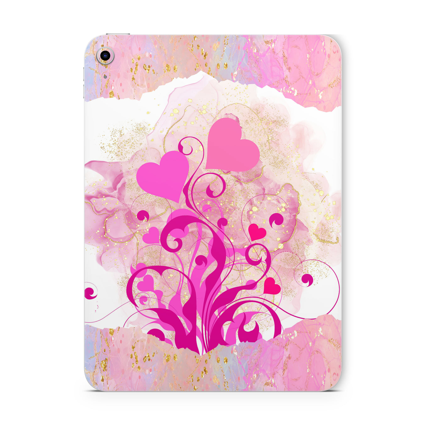 iPad Mini Skin Schutzfolie Aufkleber Vinyl Skins Boarder Hearts Aufkleber Skins4u