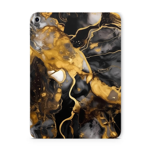 iPad Air Skin Schutzfolie Aufkleber Vinyl Skins Dark gold