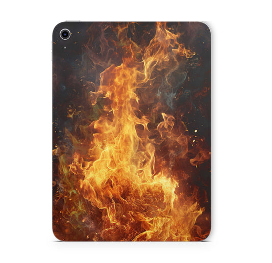 iPad Skin Schutzfolie Aufkleber Vinyl Skins Feuer
