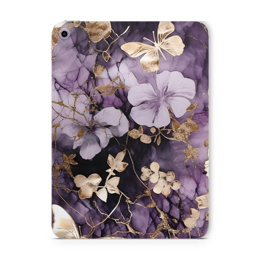 iPad Mini Skin Schutzfolie Aufkleber Vinyl Skins Flower and Butterfly