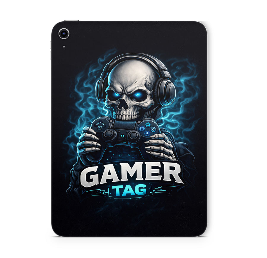 iPad Mini Skin Schutzfolie Aufkleber Vinyl Skins Gamer Skull Aufkleber Skins4u