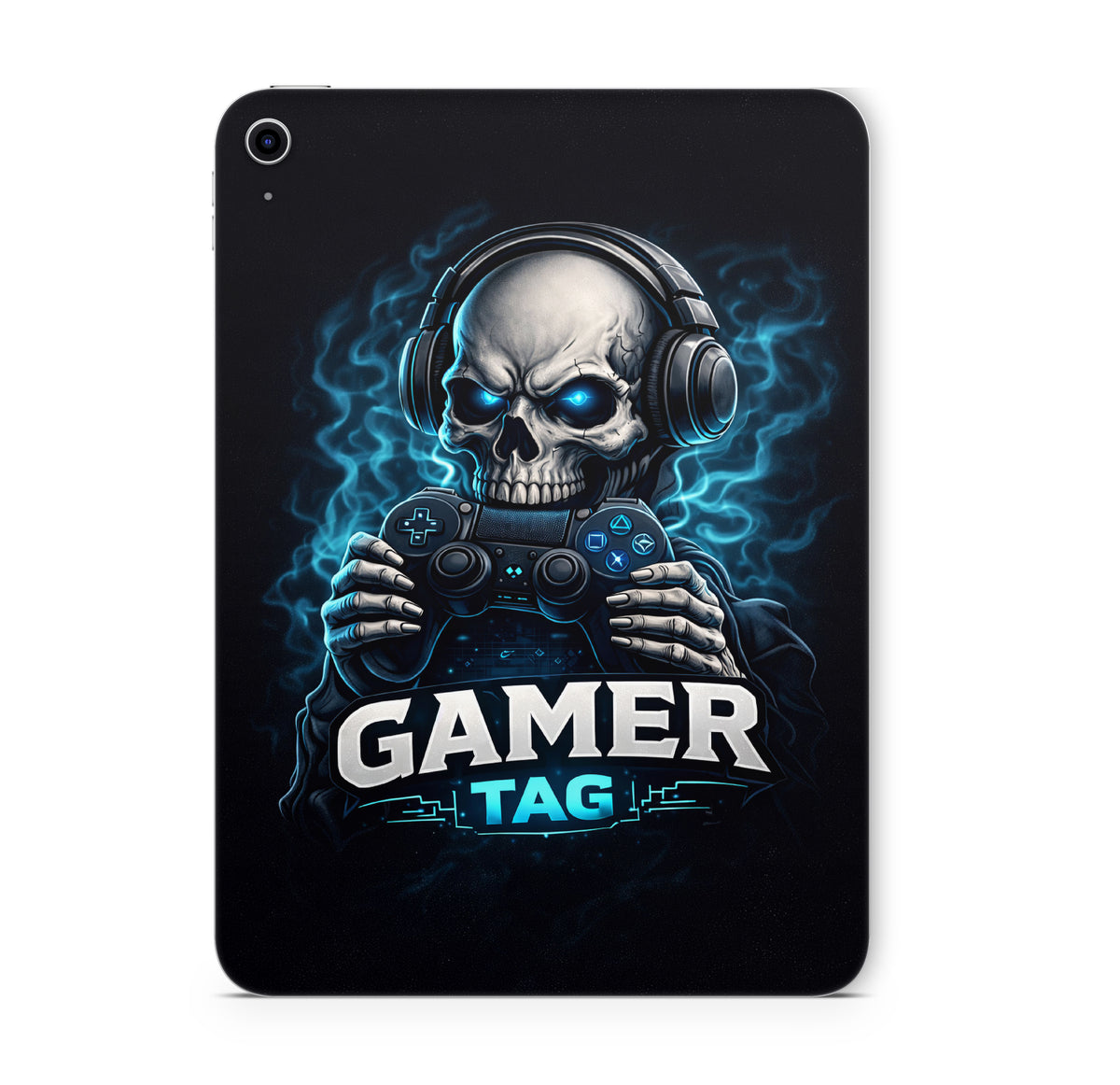iPad Skin Schutzfolie Aufkleber Vinyl Skins Gamer Skull Aufkleber Skins4u