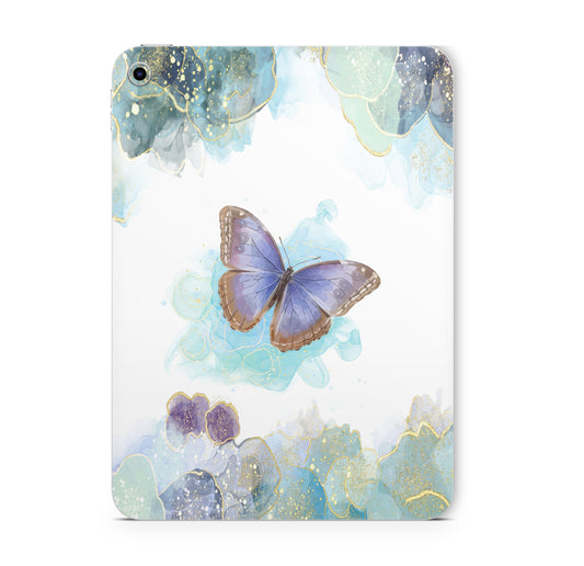 iPad Air Skin Schutzfolie Aufkleber Vinyl Skins Glitter Butterfly