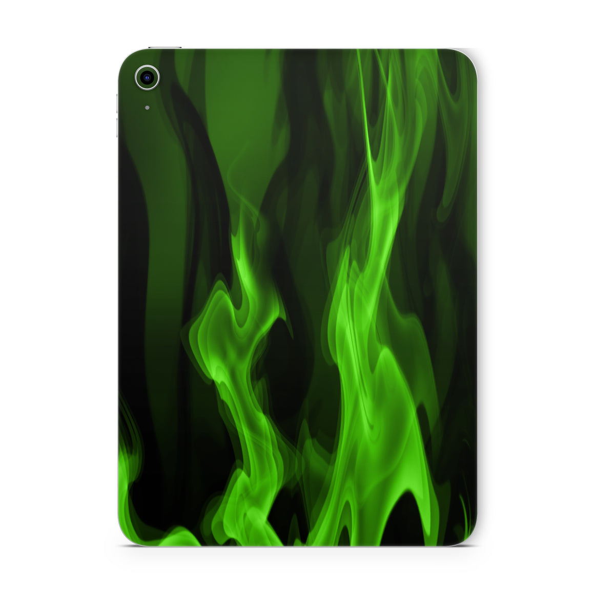 iPad Mini Skin Schutzfolie Aufkleber Vinyl Skins Grüne Flammen Aufkleber Skins4u