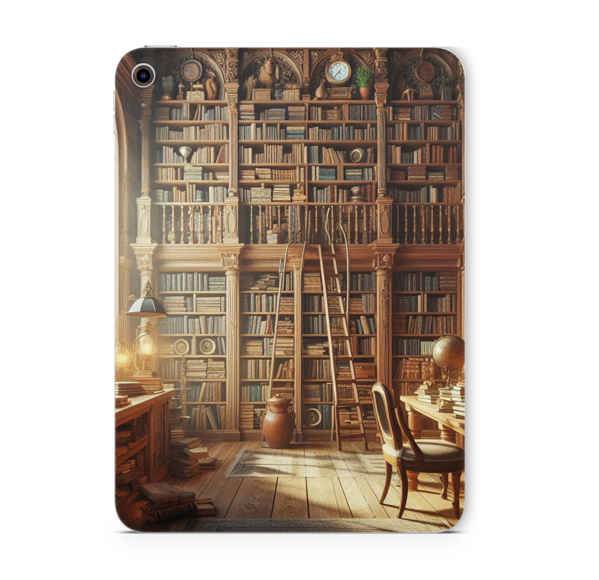 iPad Skin Schutzfolie Aufkleber Vinyl Skins Library Aufkleber Skins4u