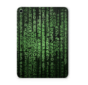 iPad Mini Skin Schutzfolie Aufkleber Vinyl Skins Matrix hochkant