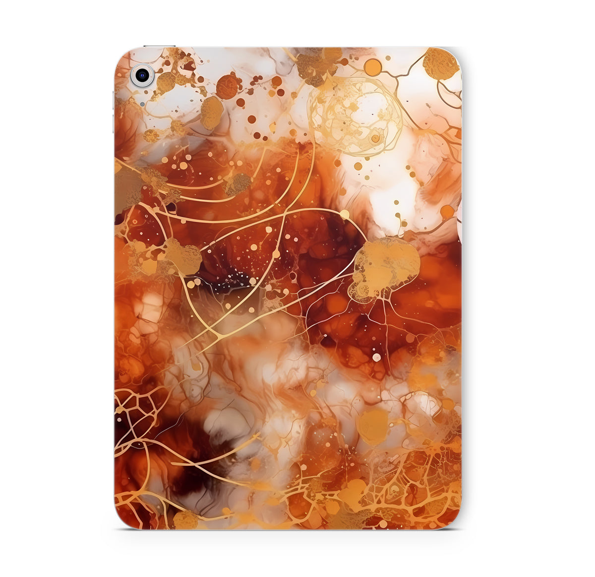 iPad Skin Schutzfolie Aufkleber Vinyl Skins Orange Circle Aufkleber Skins4u