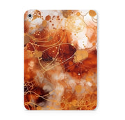 iPad Skin Schutzfolie Aufkleber Vinyl Skins Orange Circle