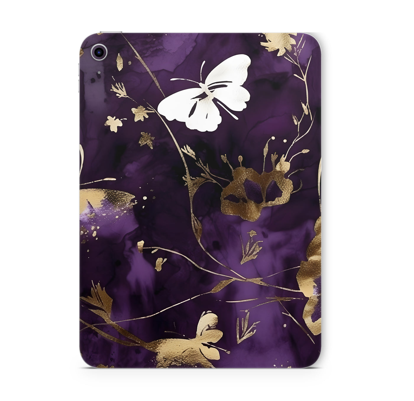 iPad Mini Skin Schutzfolie Aufkleber Vinyl Skins Purple Butterfly Aufkleber Skins4u
