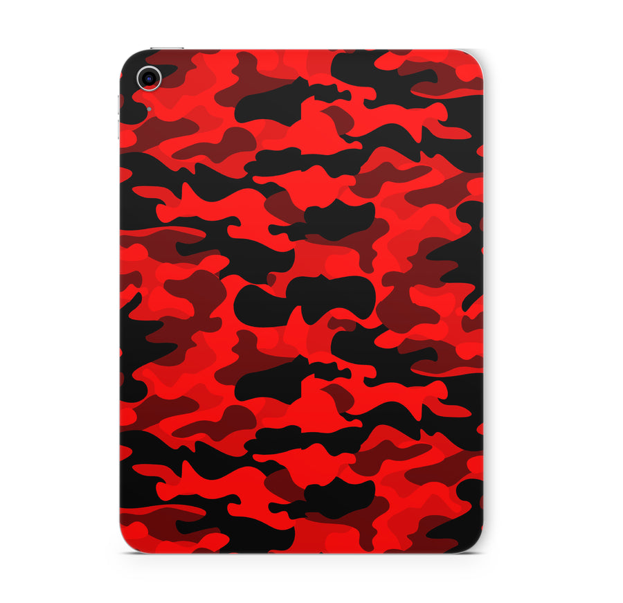 iPad Mini Skin Schutzfolie Aufkleber Vinyl Skins Red Camouflage Aufkleber Skins4u
