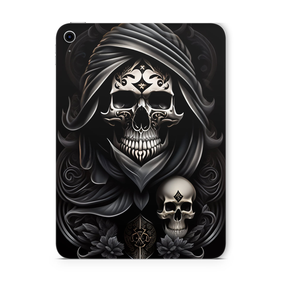 iPad Skin Schutzfolie Aufkleber Vinyl Skins Skull Wrap Aufkleber Skins4u