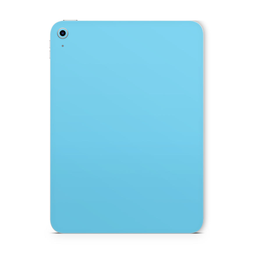 iPad Mini Skin Schutzfolie Aufkleber Vinyl Skins Solid State Babyblau Aufkleber Skins4u