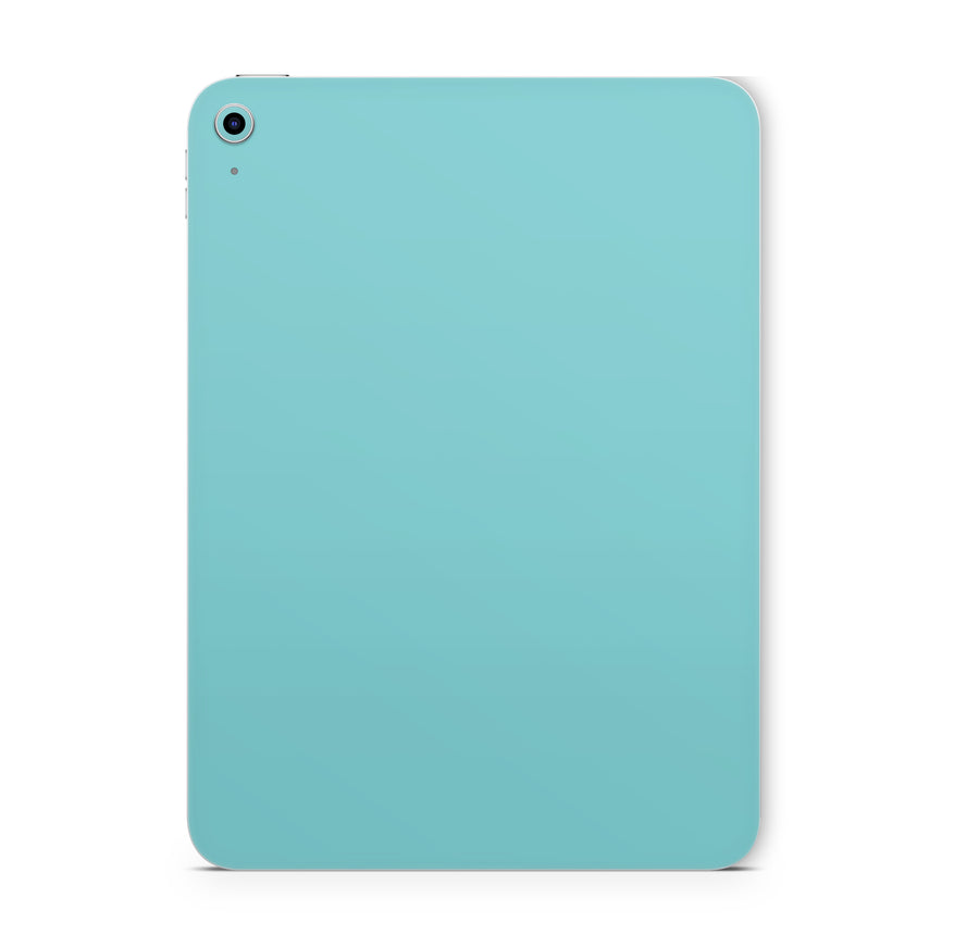 iPad Mini Skin Schutzfolie Aufkleber Vinyl Skins Solid State Türkis Aufkleber Skins4u