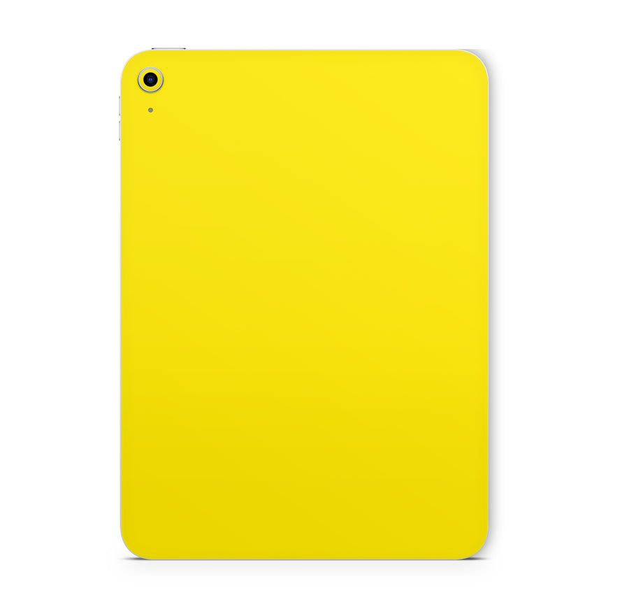 iPad Mini Skin Schutzfolie Aufkleber Vinyl Skins Solid State gelb Aufkleber Skins4u