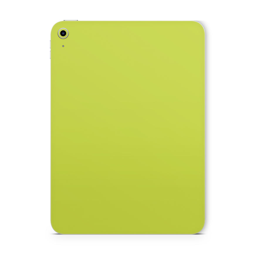 iPad Mini Skin Schutzfolie Aufkleber Vinyl Skins Solid State lime Aufkleber Skins4u
