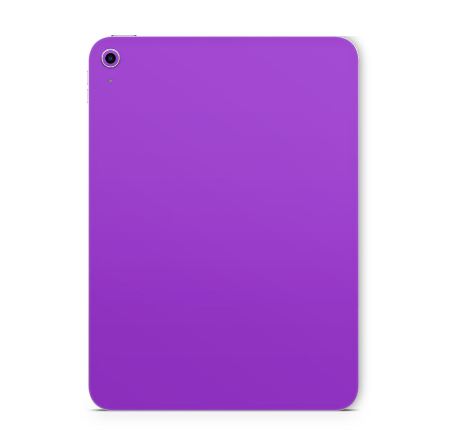 iPad Air Skin Schutzfolie Aufkleber Vinyl Skins Solid State violett Aufkleber Skins4u