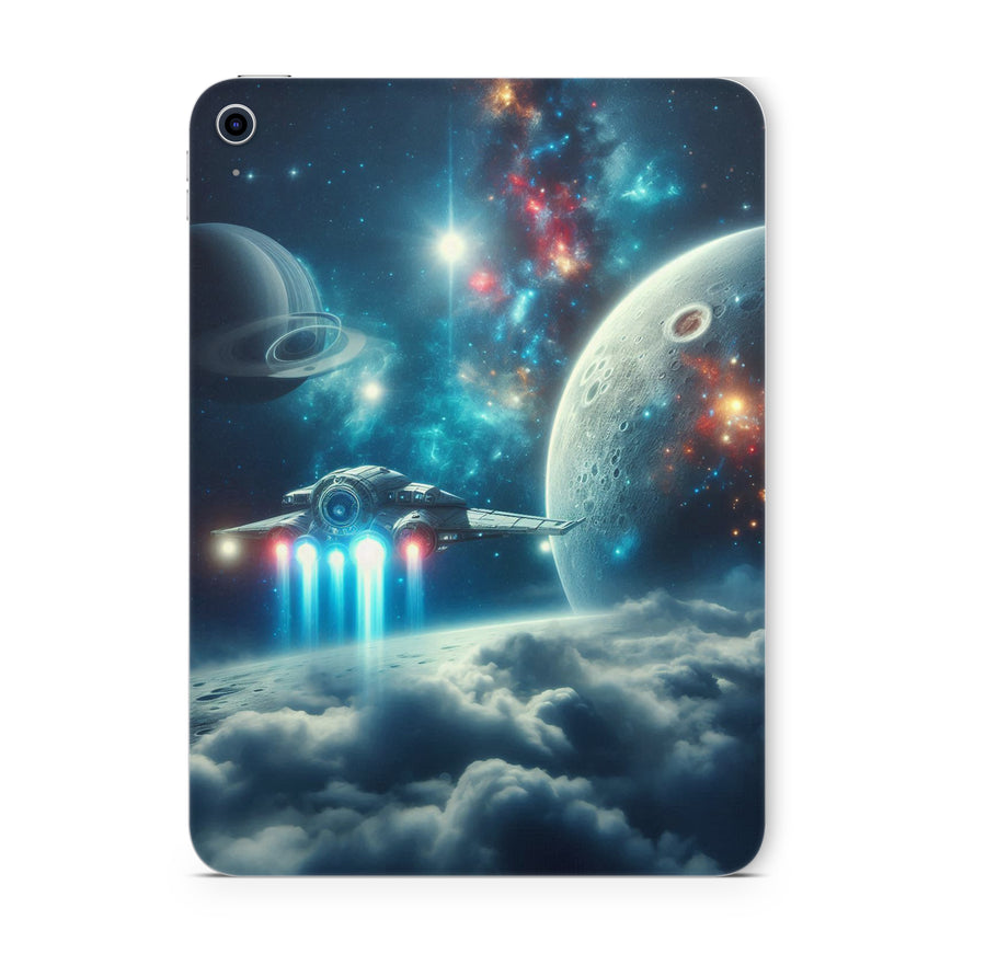 iPad Mini Skin Schutzfolie Aufkleber Vinyl Skins Spaceship Aufkleber Skins4u