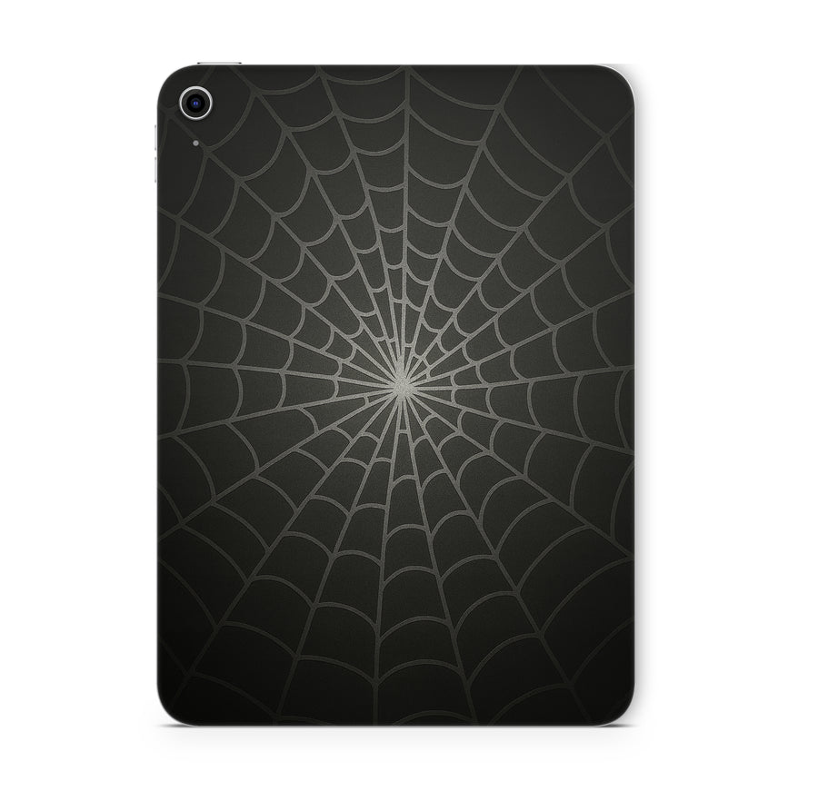 iPad Mini Skin Schutzfolie Aufkleber Vinyl Skins Spiderweb black Aufkleber Skins4u