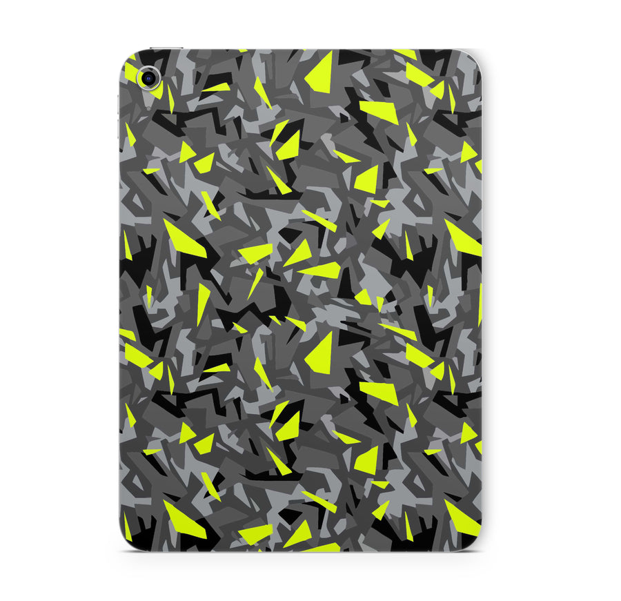 iPad Mini Skin Schutzfolie Aufkleber Vinyl Skins Splatter Yellow Aufkleber Skins4u