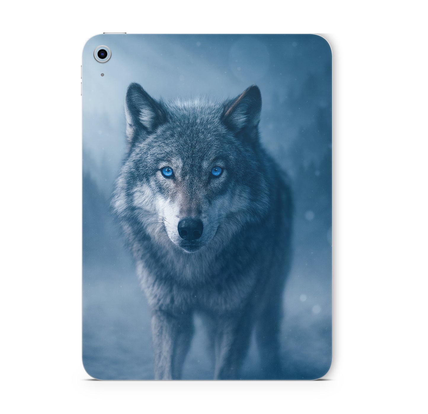 iPad Air Skin Schutzfolie Aufkleber Vinyl Skins Wolf Blue eyes Aufkleber Skins4u