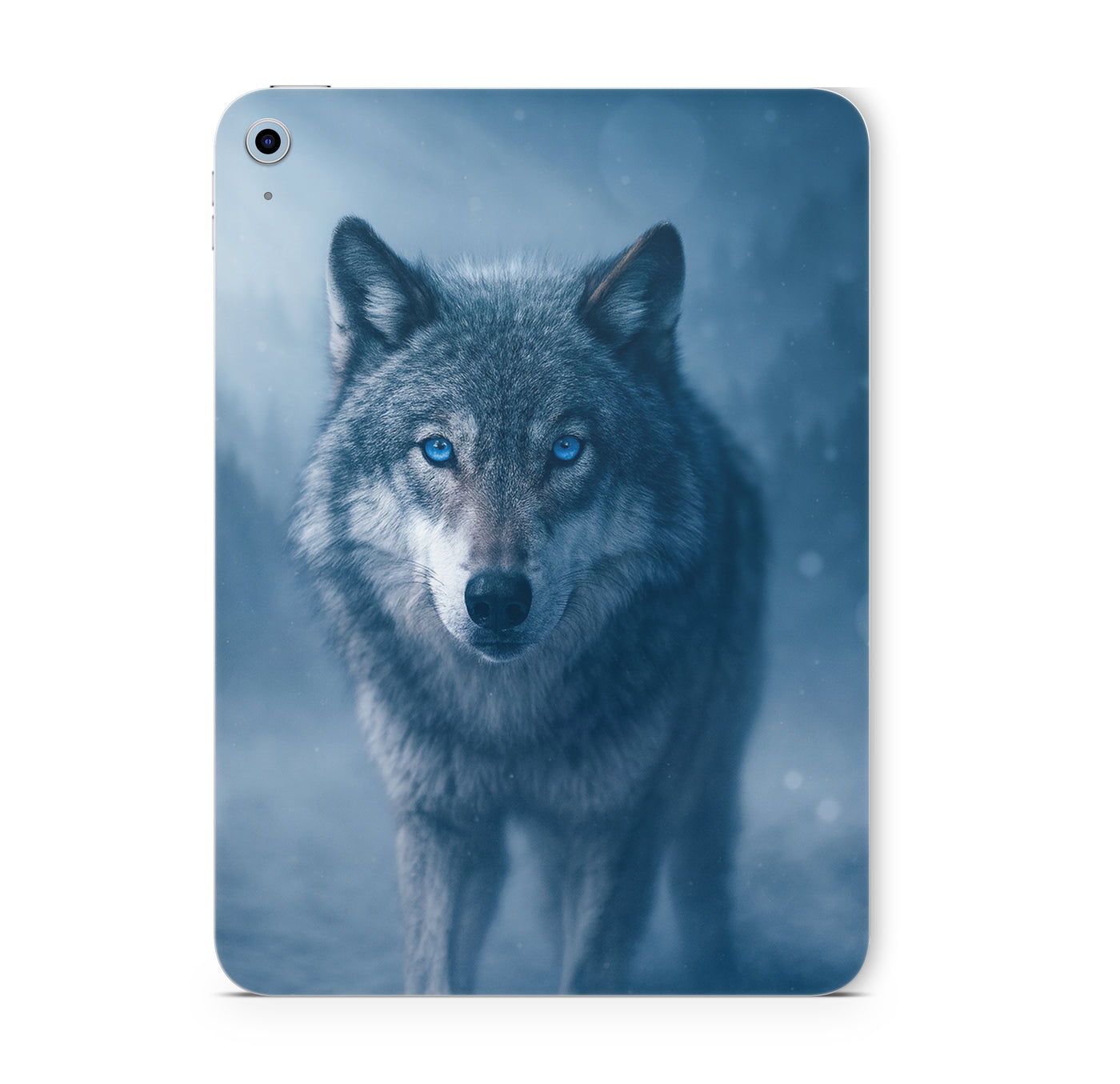 iPad Mini Skin Schutzfolie Aufkleber Vinyl Skins Wolf Blue eyes Aufkleber Skins4u