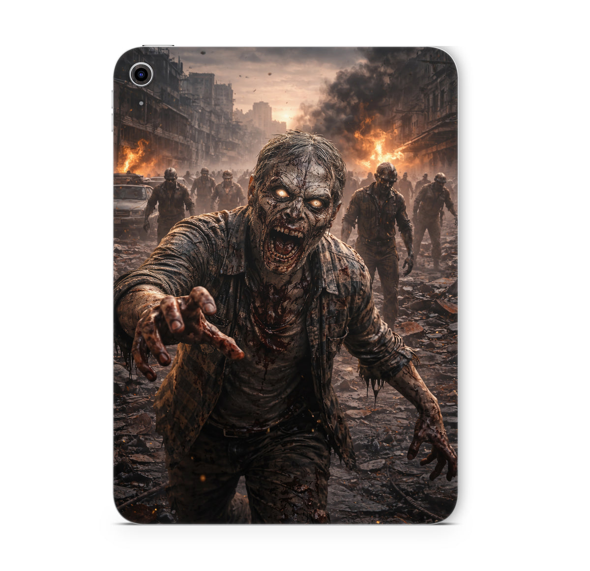 iPad Mini Skin Schutzfolie Aufkleber Vinyl Skins Zombie Aufkleber Skins4u