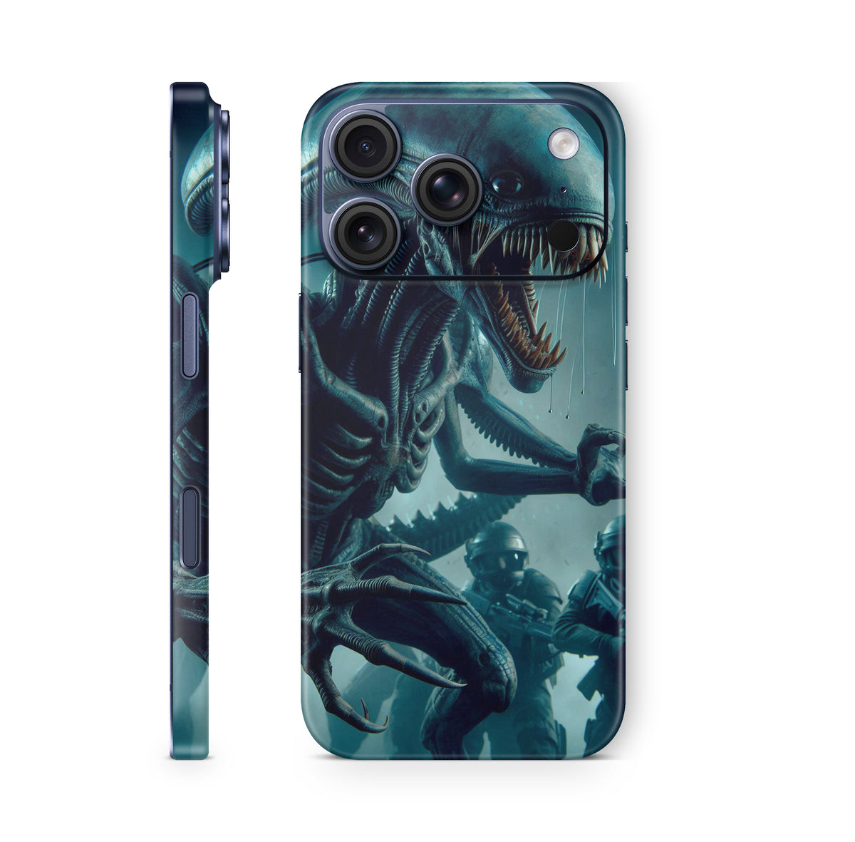 iPhone 18 Pro & Pro Max Skin Schutzfolie Aufkleber Alien Hybrid