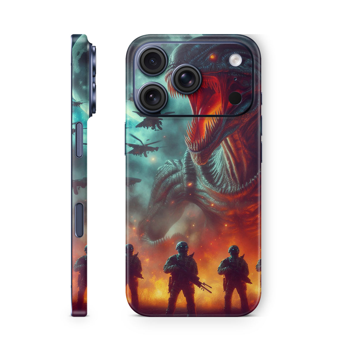 iPhone 18 Pro & Pro Max Skin Schutzfolie Aufkleber Alien & Marines